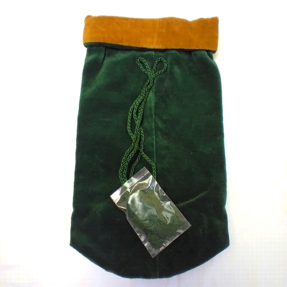 Pottery Barn Velvet Wine Bag Multi Color Trio Set - Picture 5 of 11